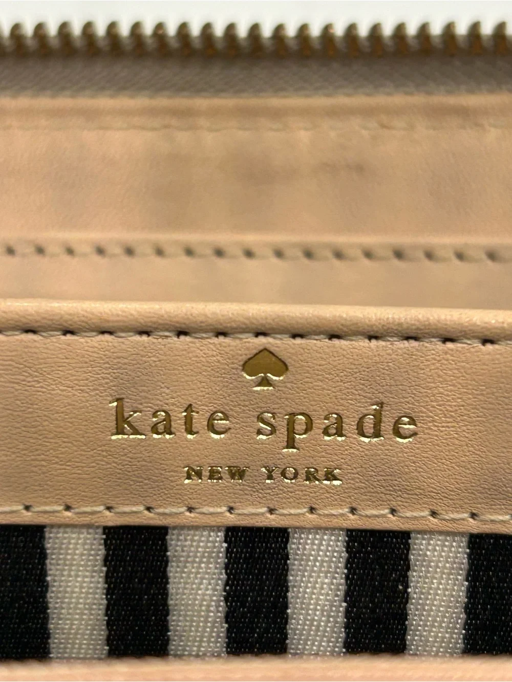 kate spade wallet neutral