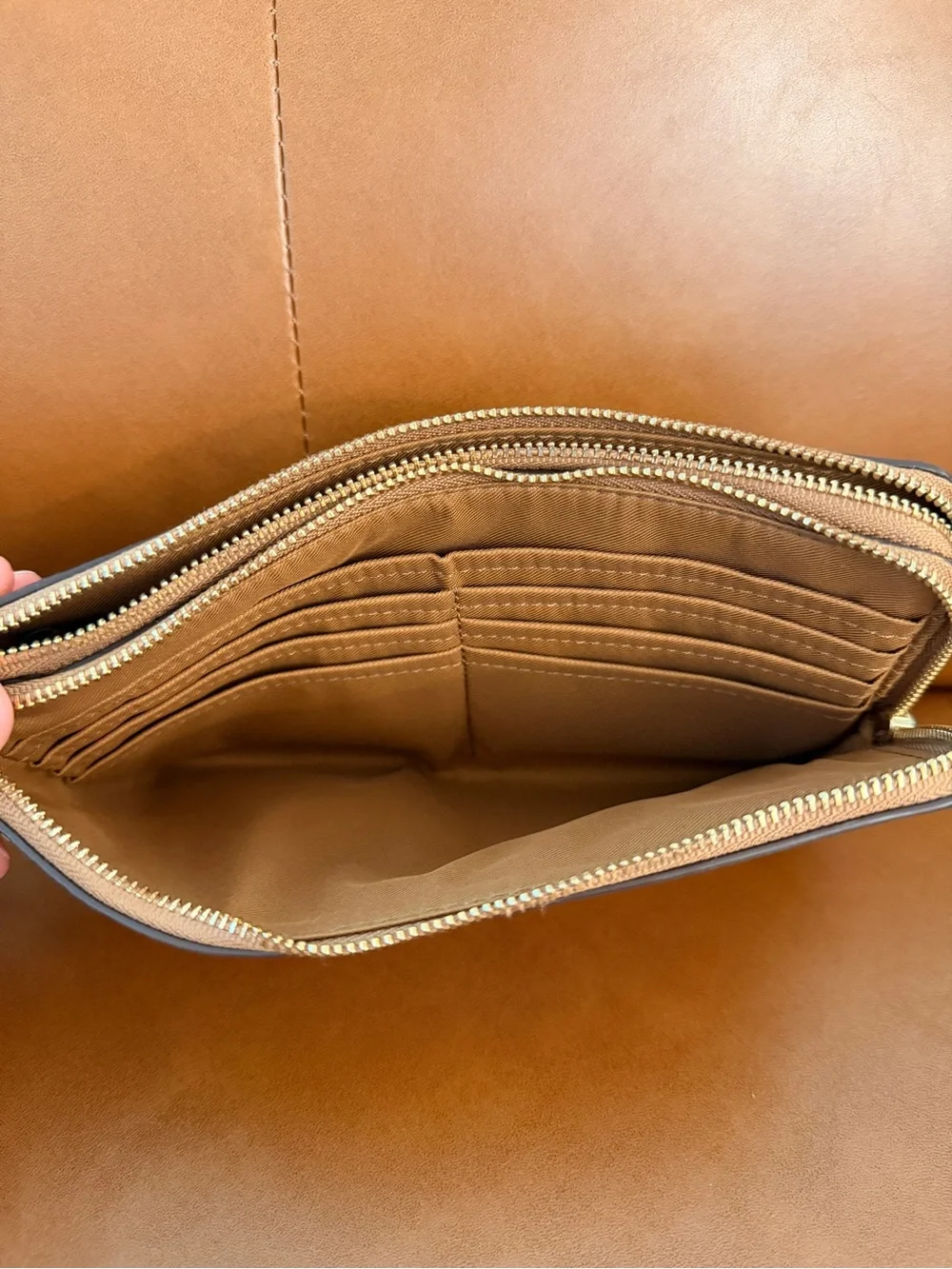 Coach smooth cognac