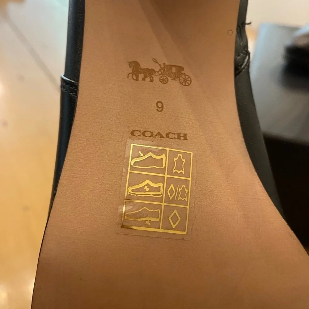 Coach 50% took leather