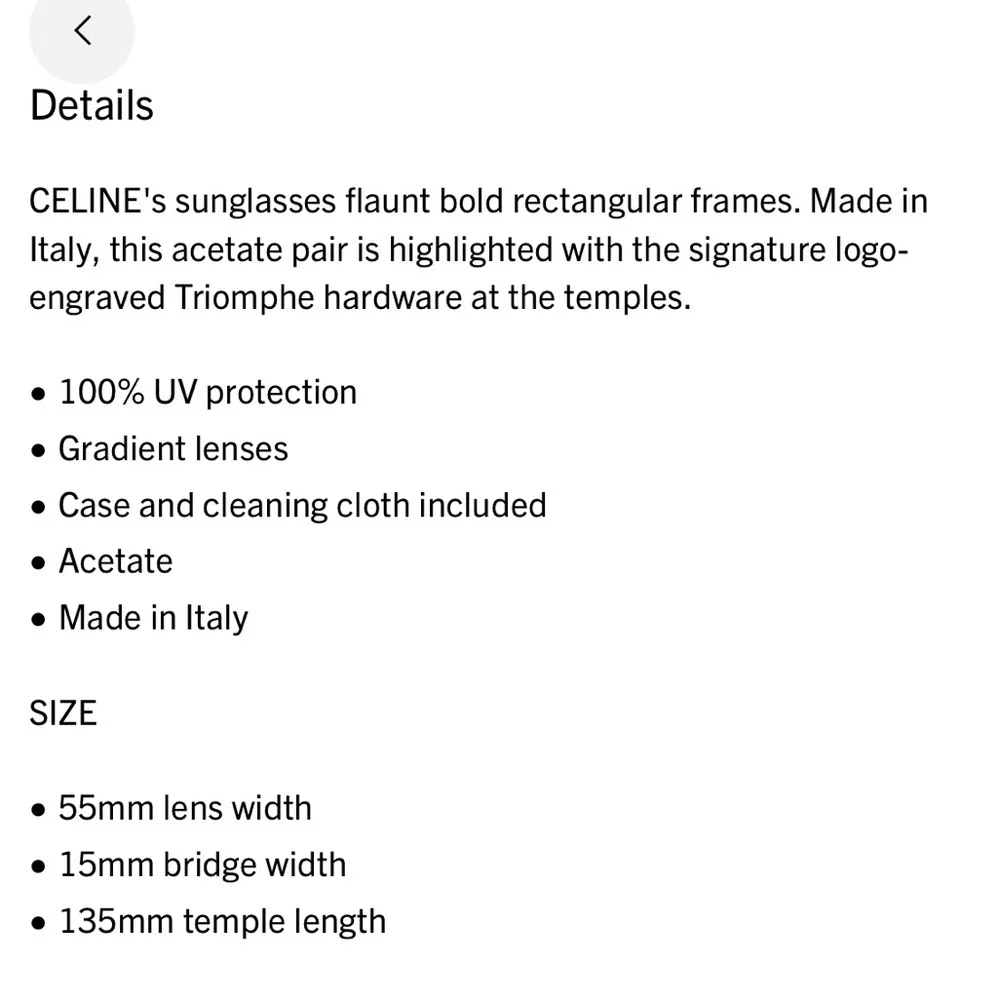 Celine brand new