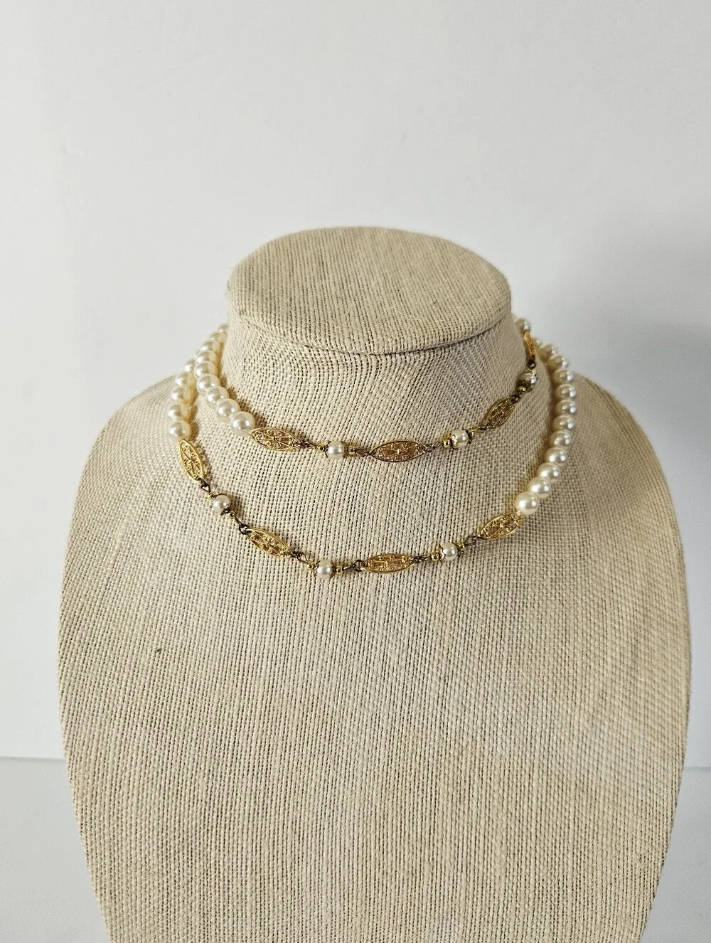 Vintage faux pearl