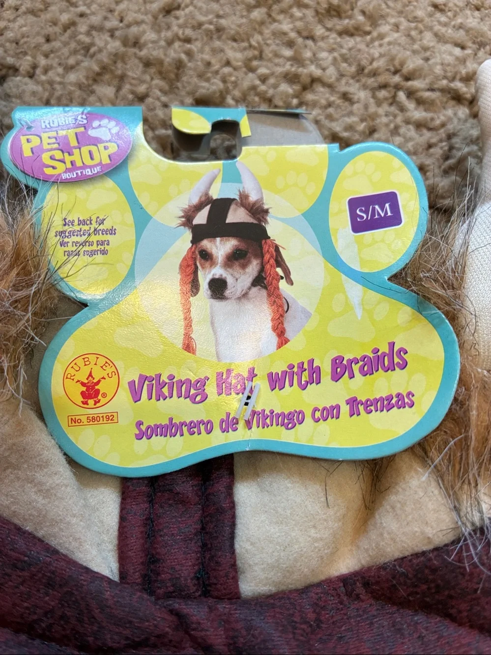 The pet shop viking hat