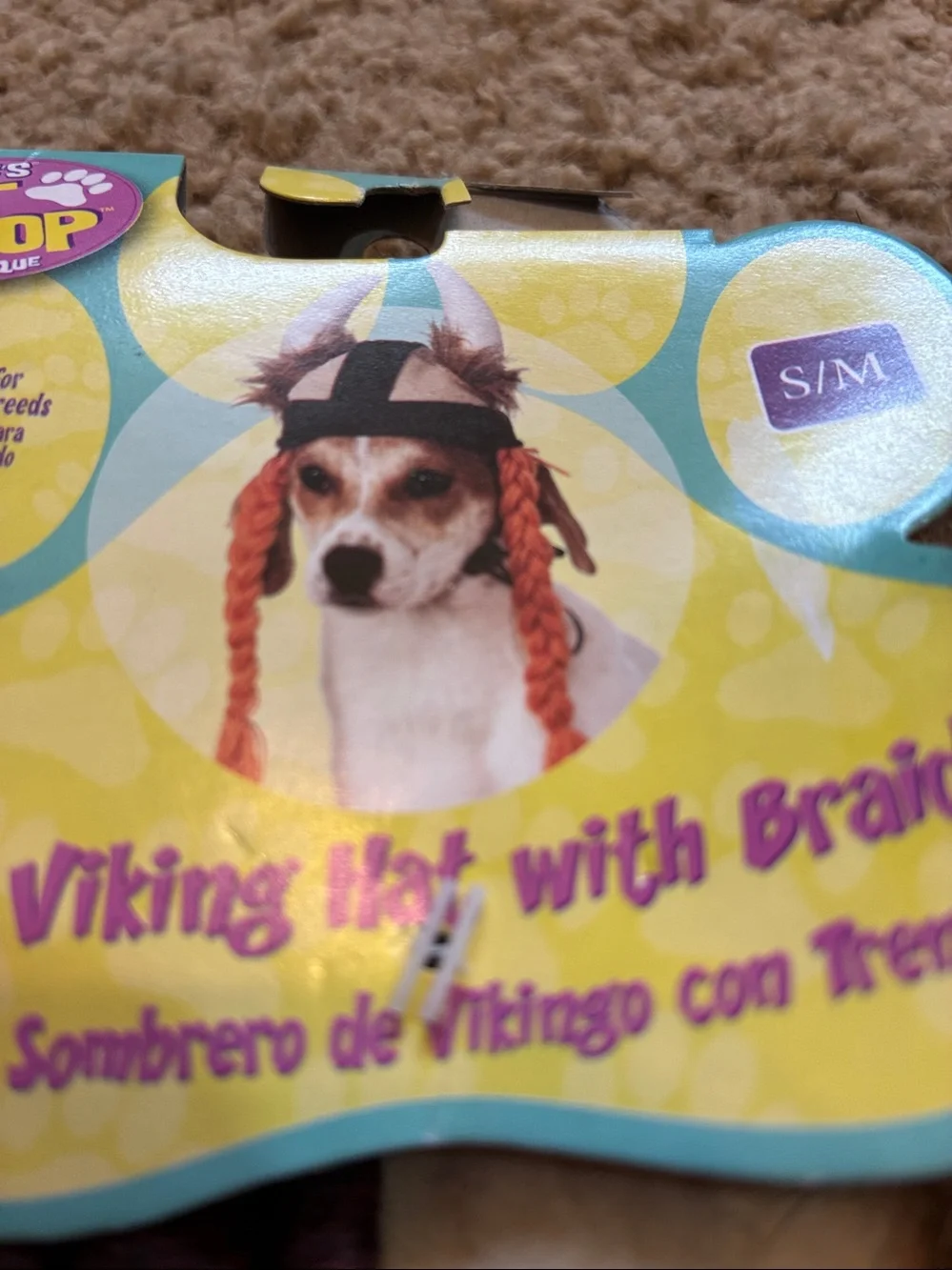 The pet shop viking hat