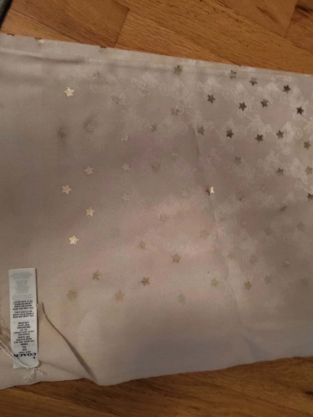 Coach lightweight silk