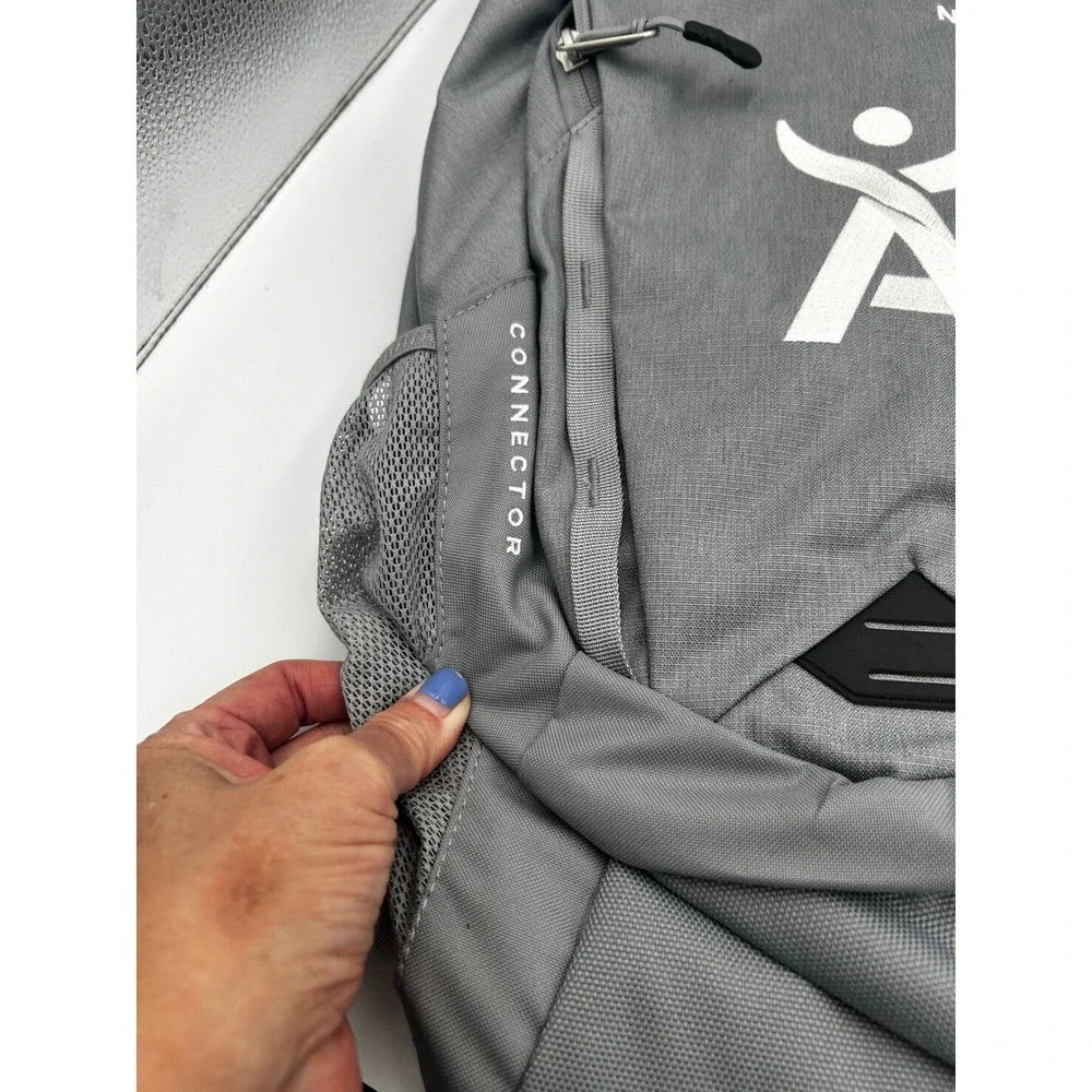 The North Face Connector Backpack Zinc Grey 15in Laptop Sleeve 26.5L NWT NF0A3KX