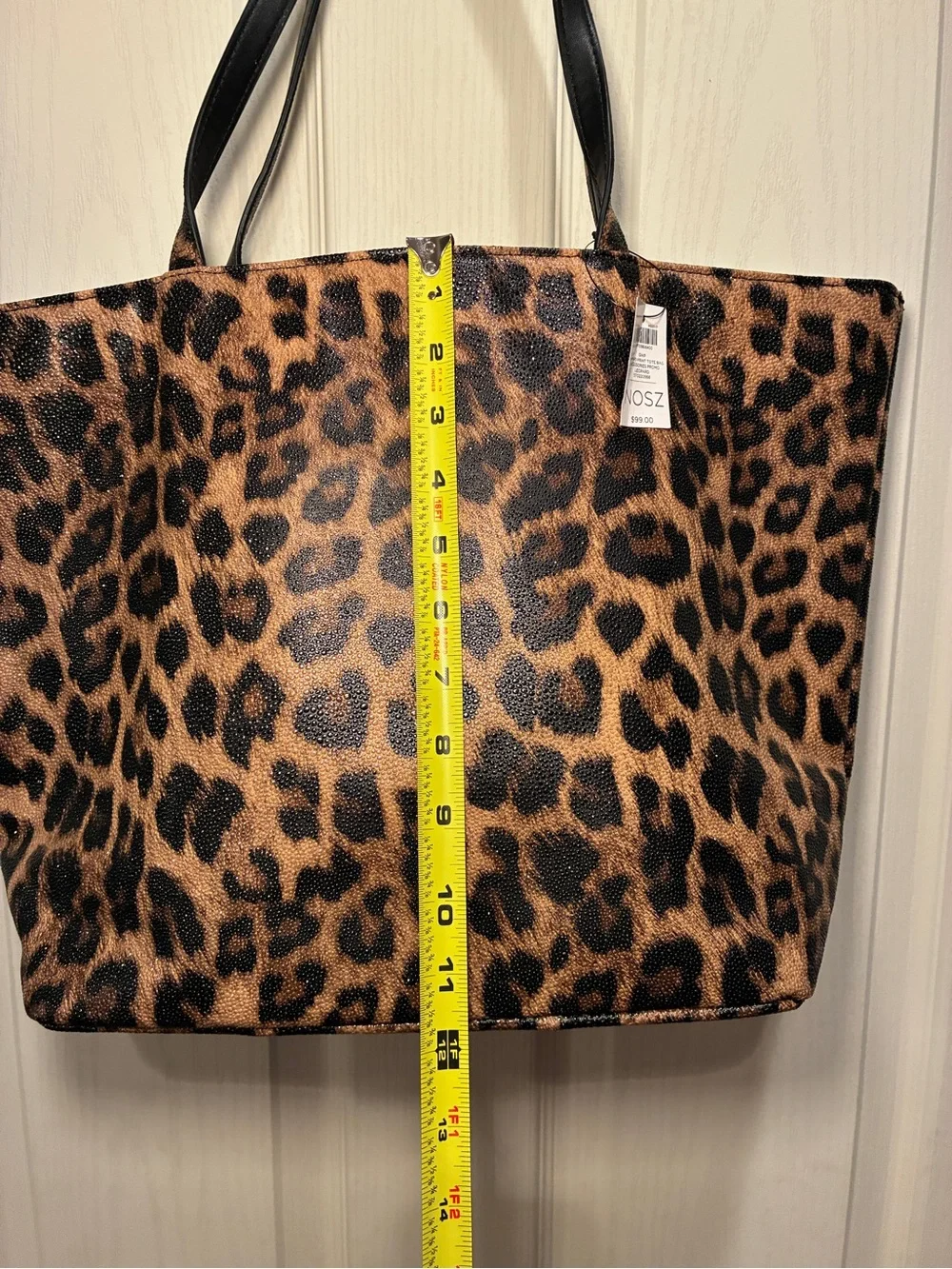 Chico’s Leopard Print Tote Bag - Brown/Black