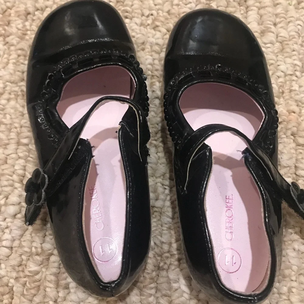 Girls Black Dress shoes