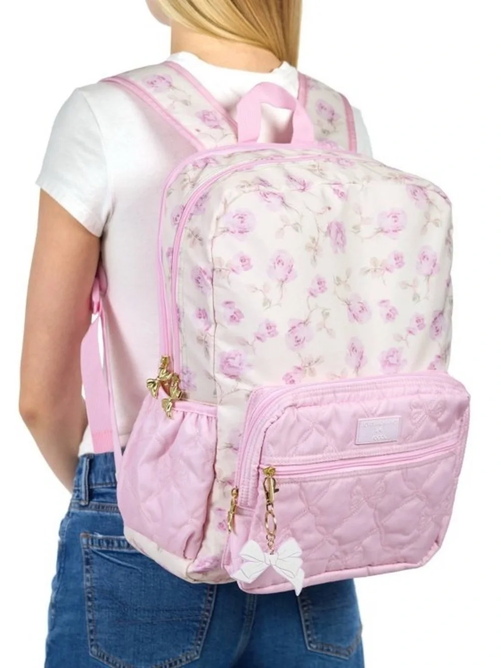 IN-HAND | LoveShackFancy x Target Yoobi Ribbon Rosa Tote, Backpack, and Lunchbox