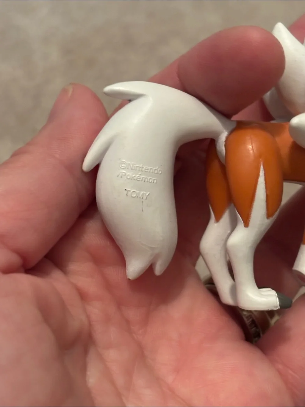 Pokemon Tomy Moncolle Lycanroc Dusk Form Action Figure Articulated Toy Battle