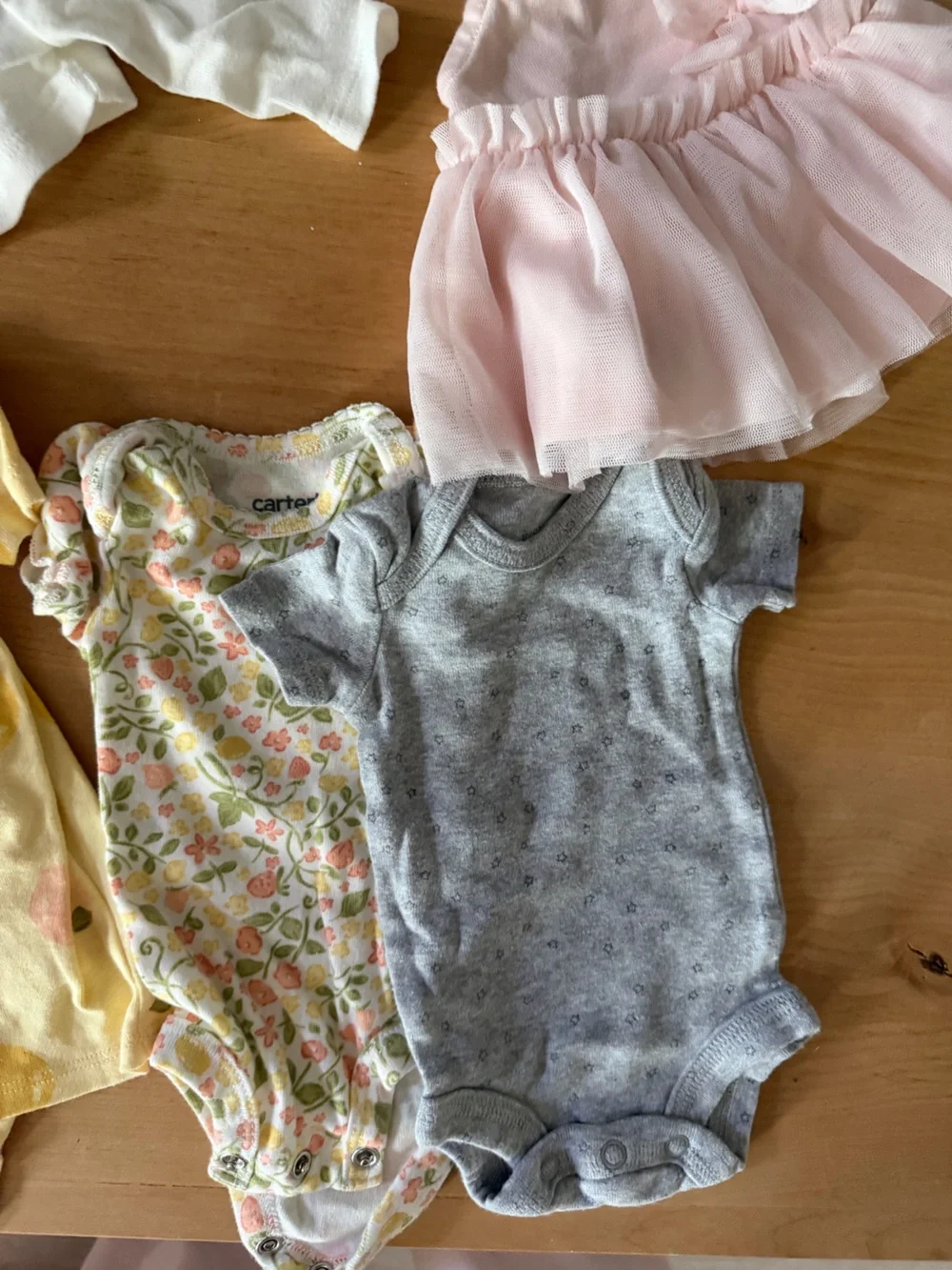 Carters soft yellow