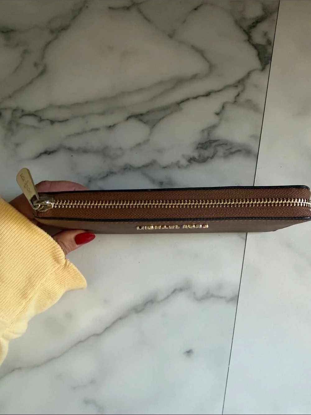 Michael Kors saffiano leather
