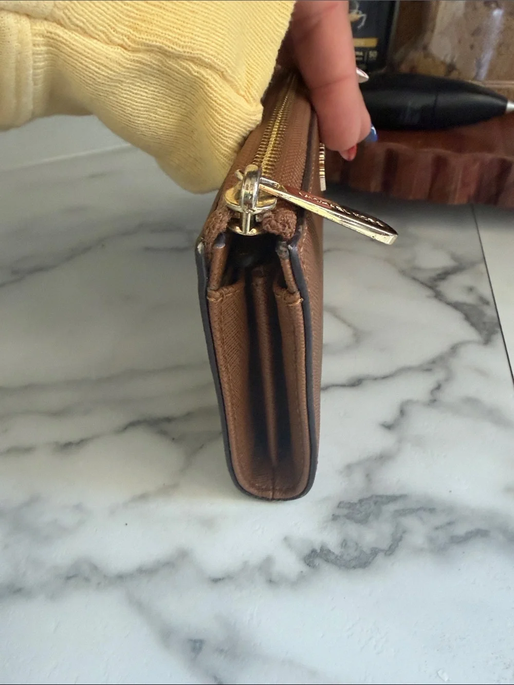 Michael Kors saffiano leather