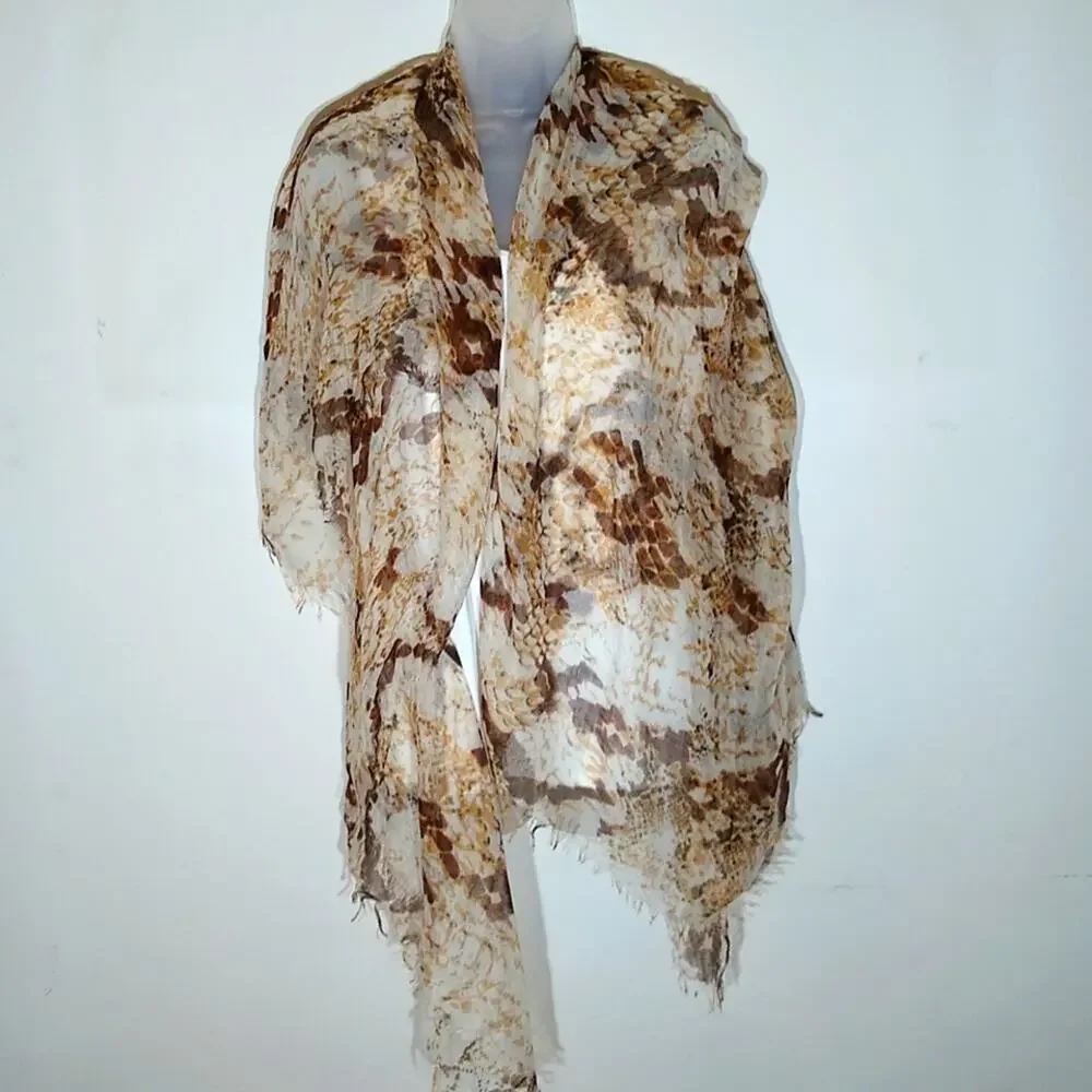 Brown marble wrap 72 by 56. Elegant, Fun, Warm