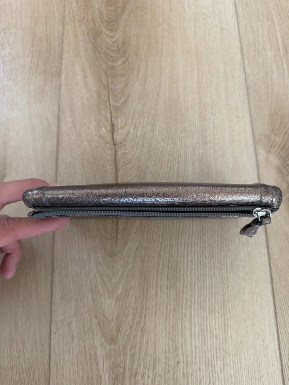 Coach Metallic Long Wallet. Used.