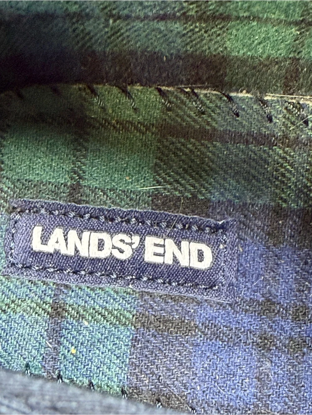 Lands End waterproof rubber