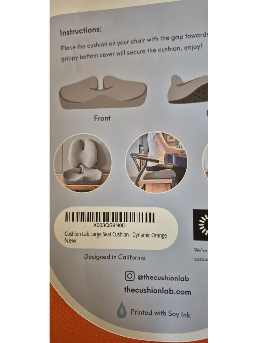 N/A cushion lab