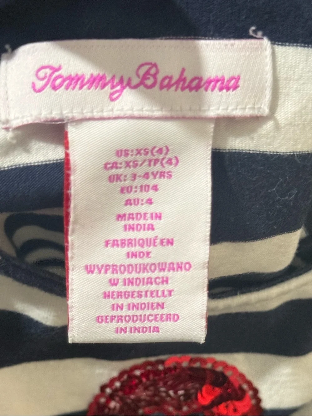 Tommy Bahama sleeveless striped