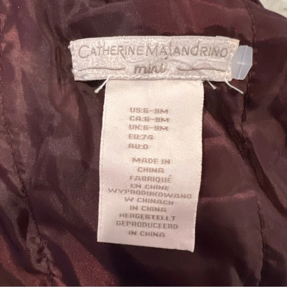 Catherine Malandrino bows size