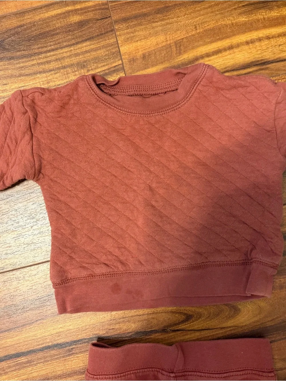 Carters quilted sweatshirt
