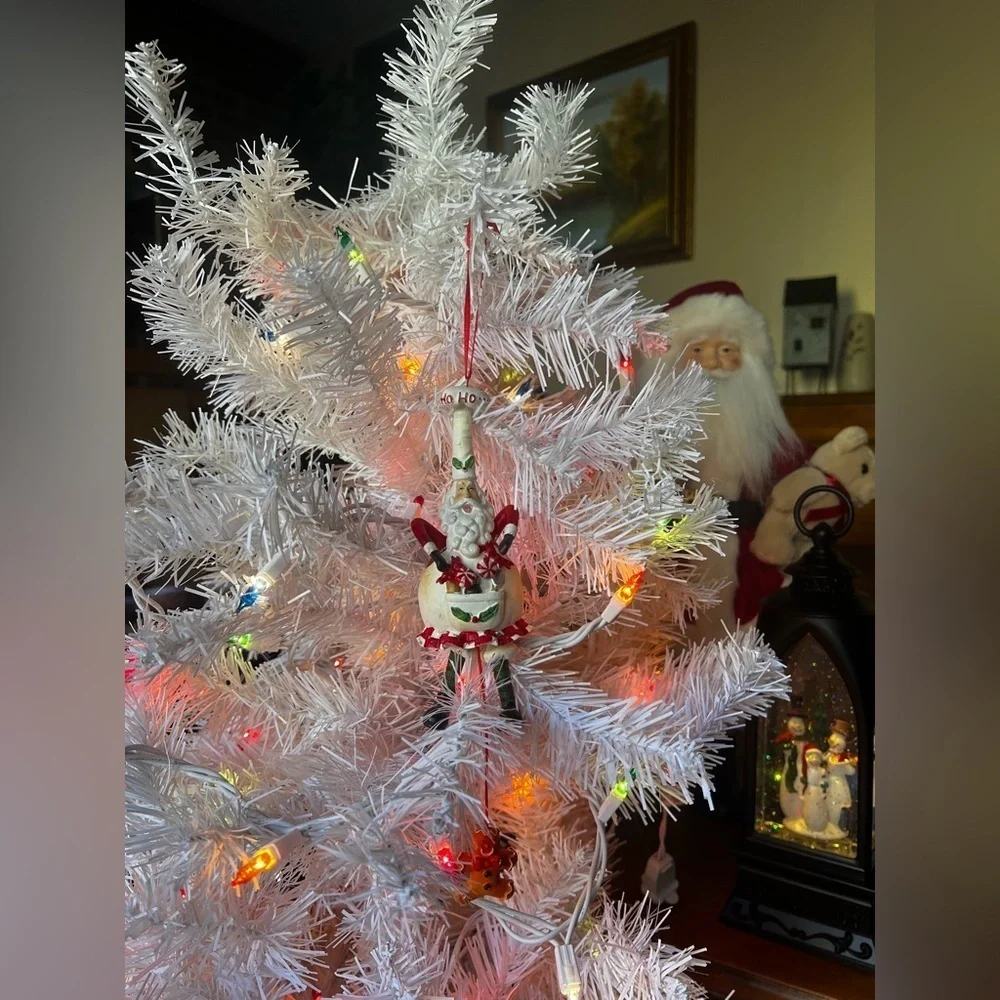 ❤️ 11” Santa Clause Gingerbread Man Christmas Ornament