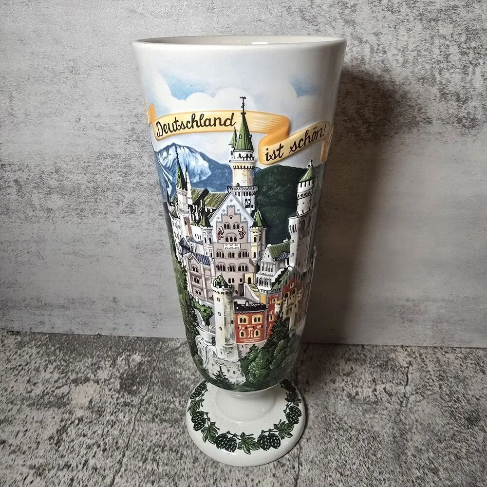 Vtg Erdinger Weissbrau Beer Tankard Weißbier- Krug Sammelkrug Kössinger Edition