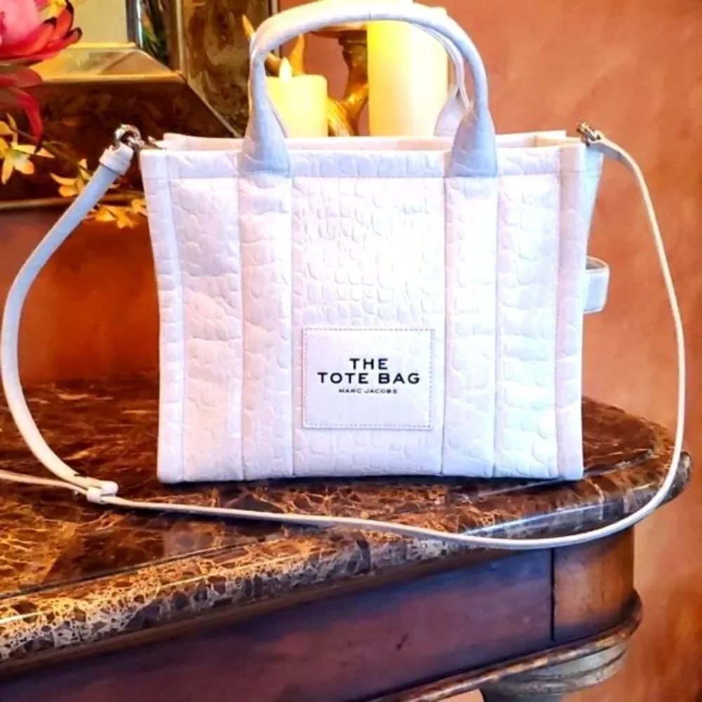 MARC JACOB Small,BRAND NEW! Tote, Croc Print Patent Leather. NWT!