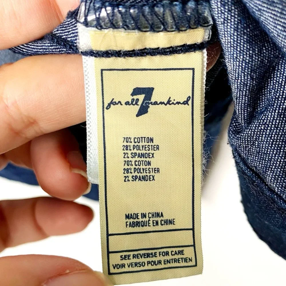 7 For All Mankind excellent preowned