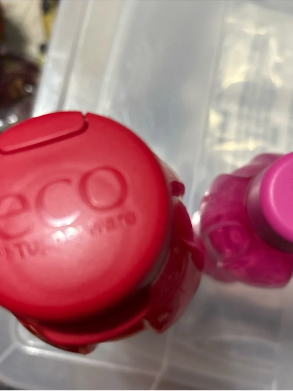 Tupperware reusable water