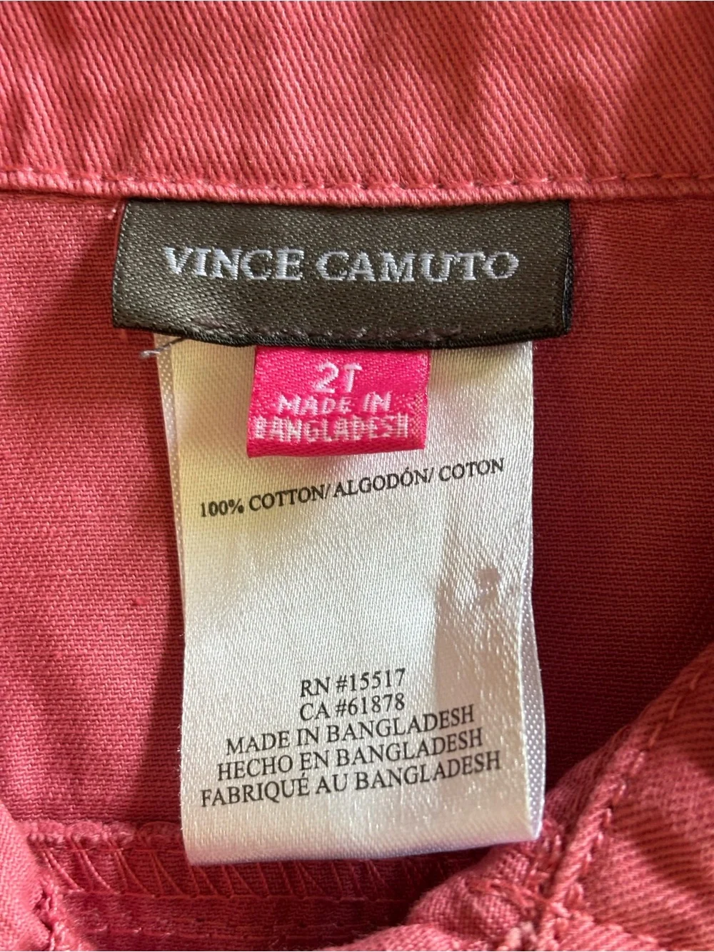 Vince Camuto cropped jean