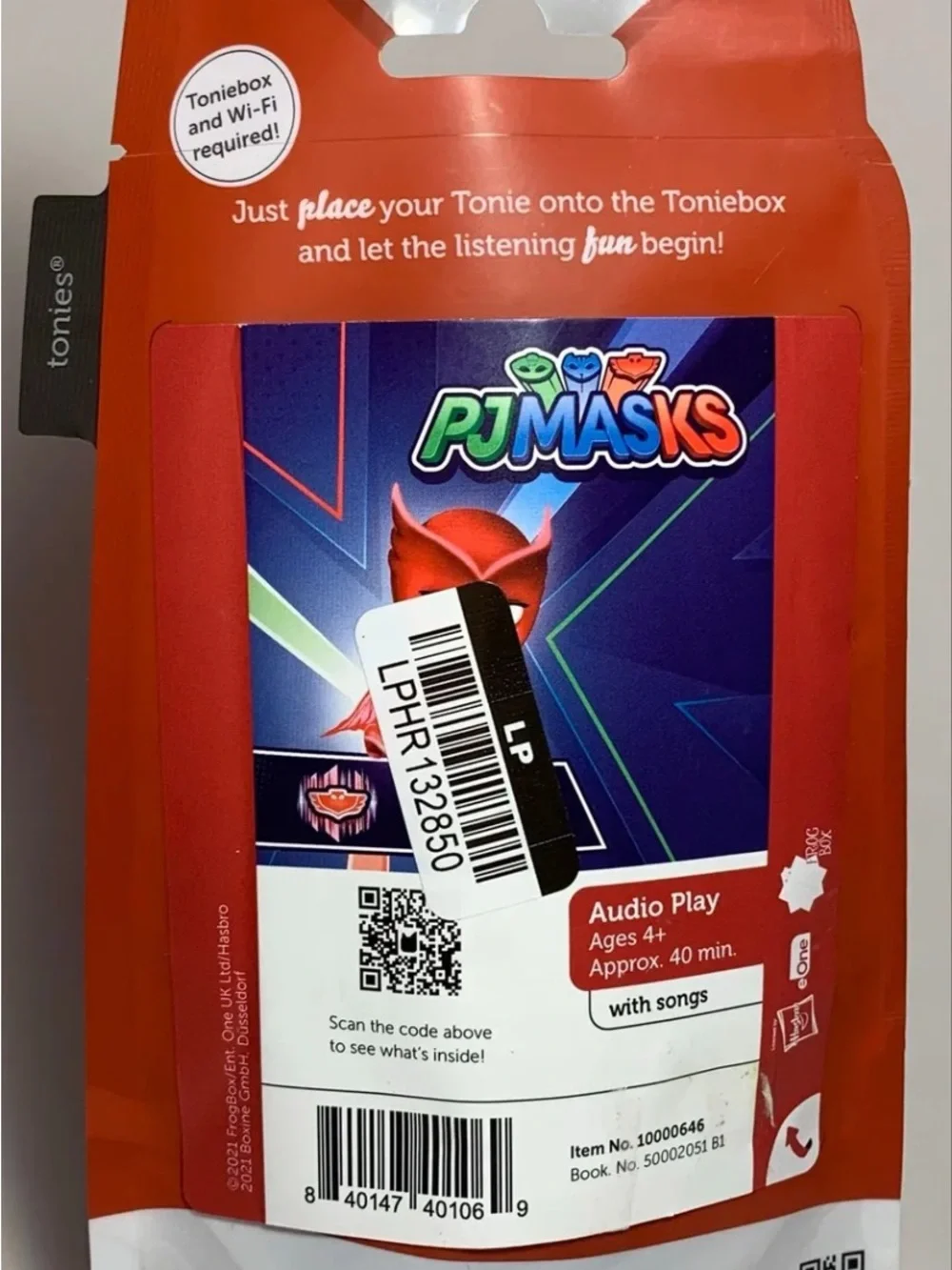 Tonies new packaging
