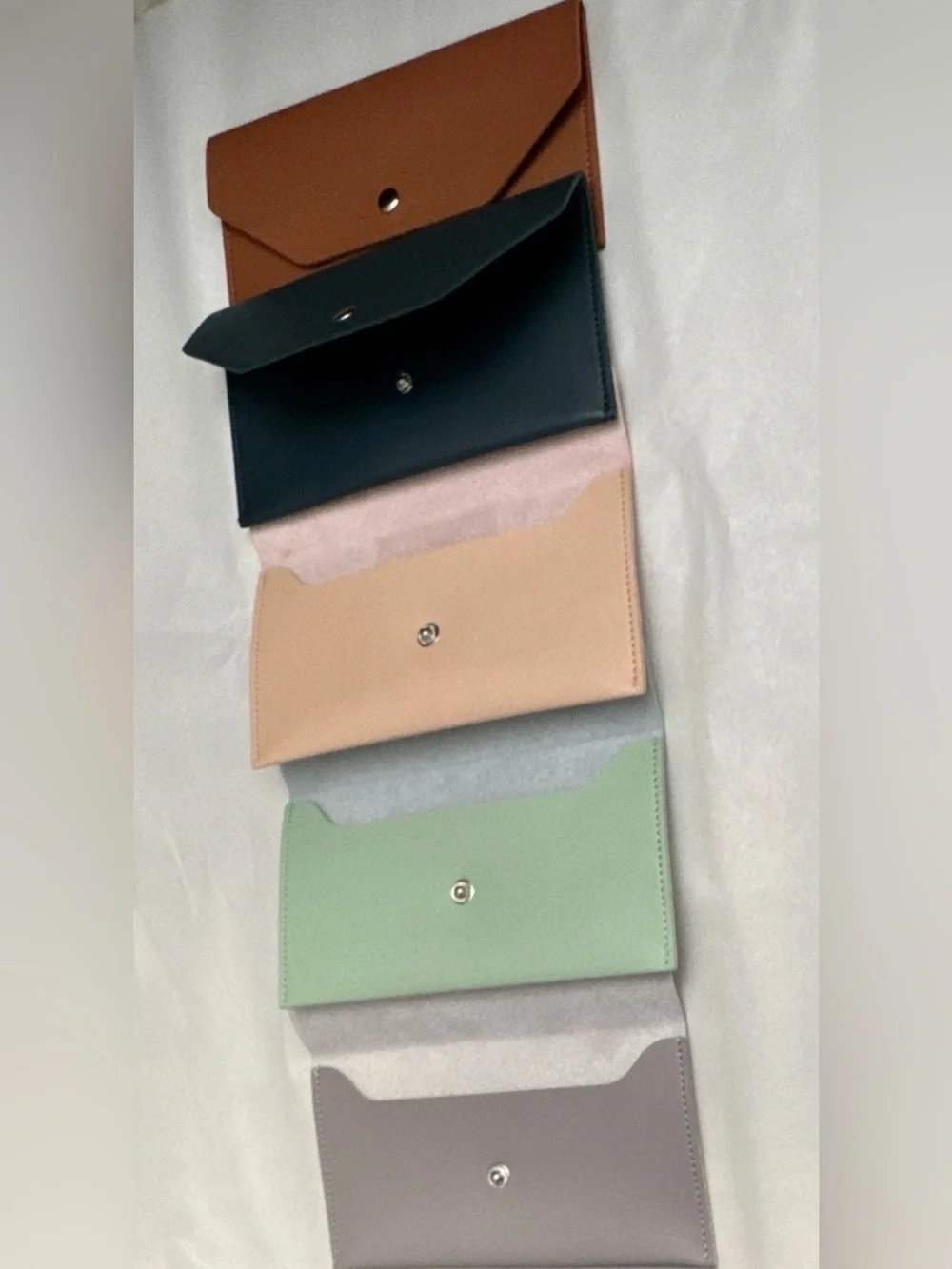 N/A blush envelope gray