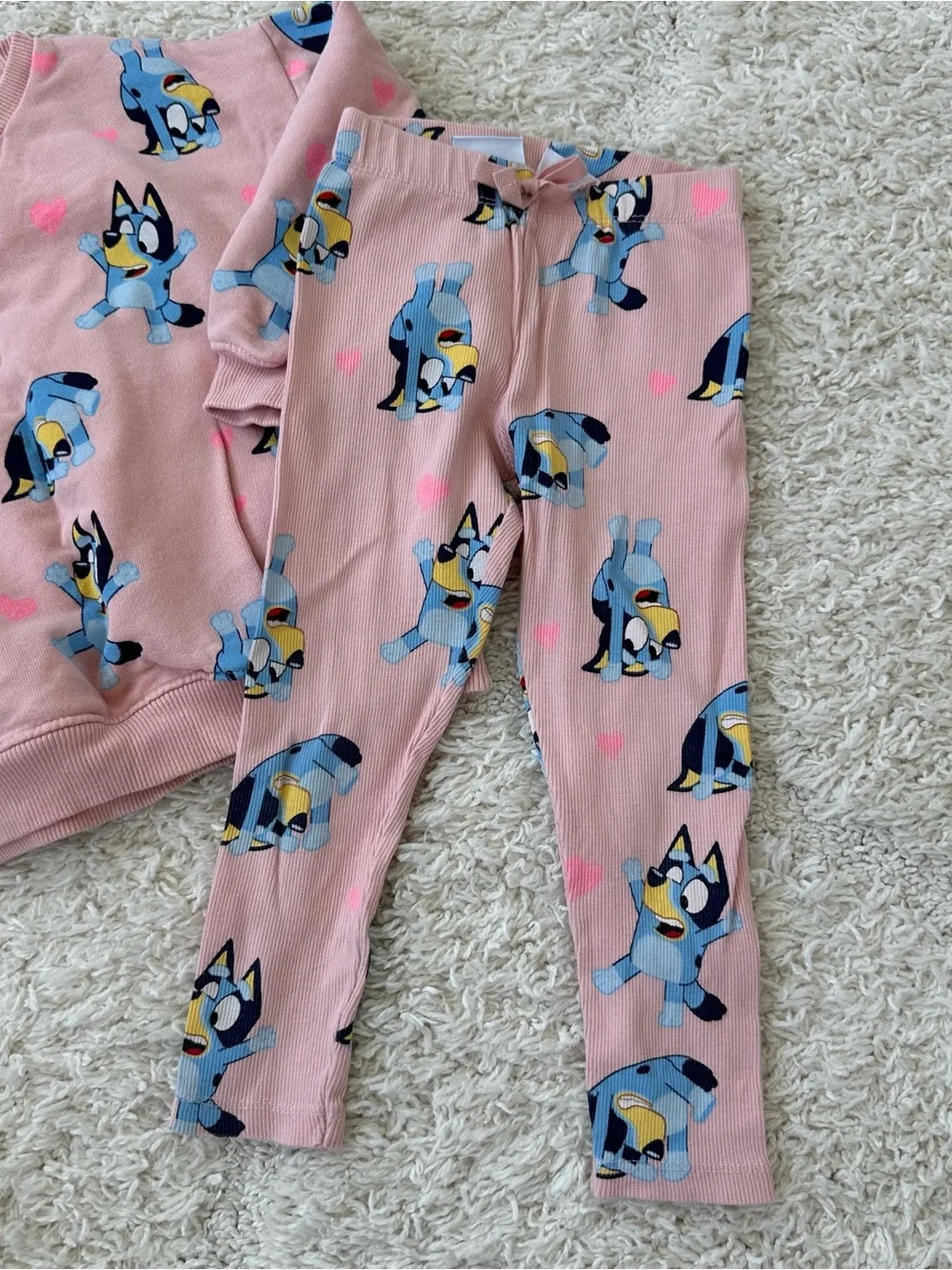 Zara Pink Bluey Set