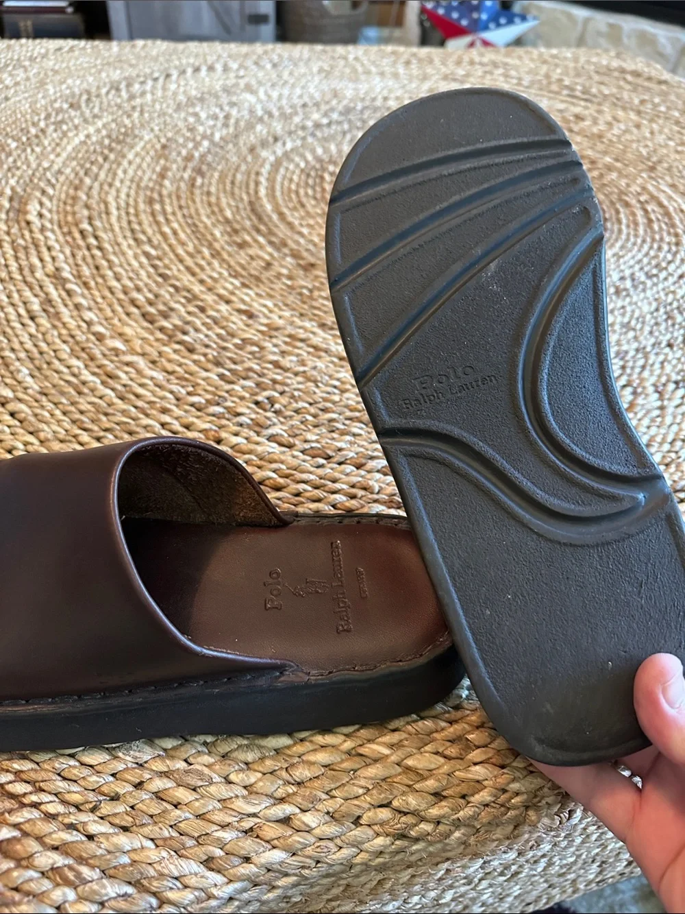 Polo Ralph Lauren smooth brown