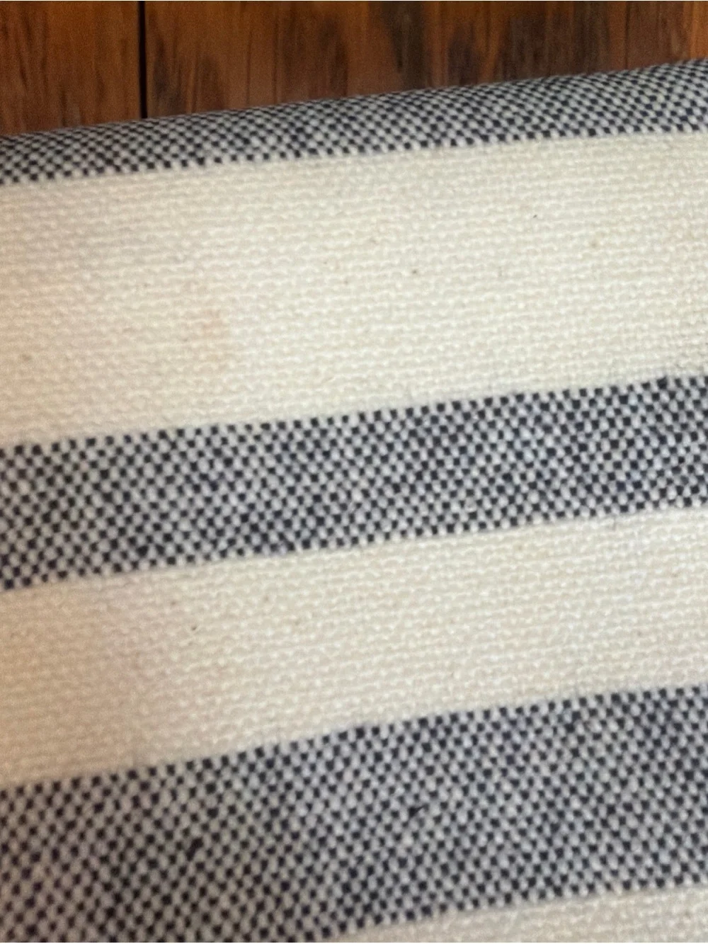 Fossil Fiona Shopper Tote Striped Coated Canvas Shoulder Bag Matching Wallet