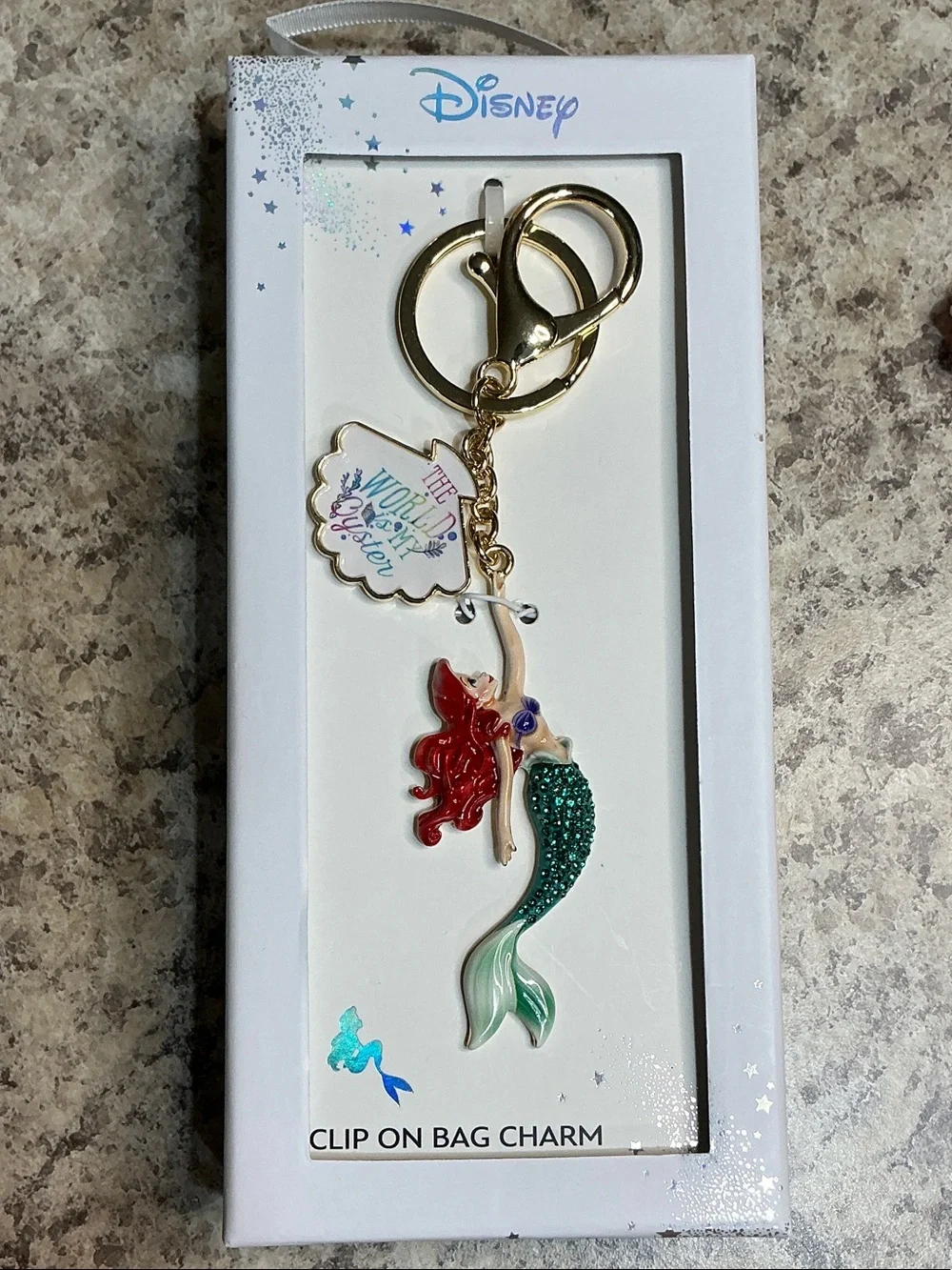 Disney clip keychain