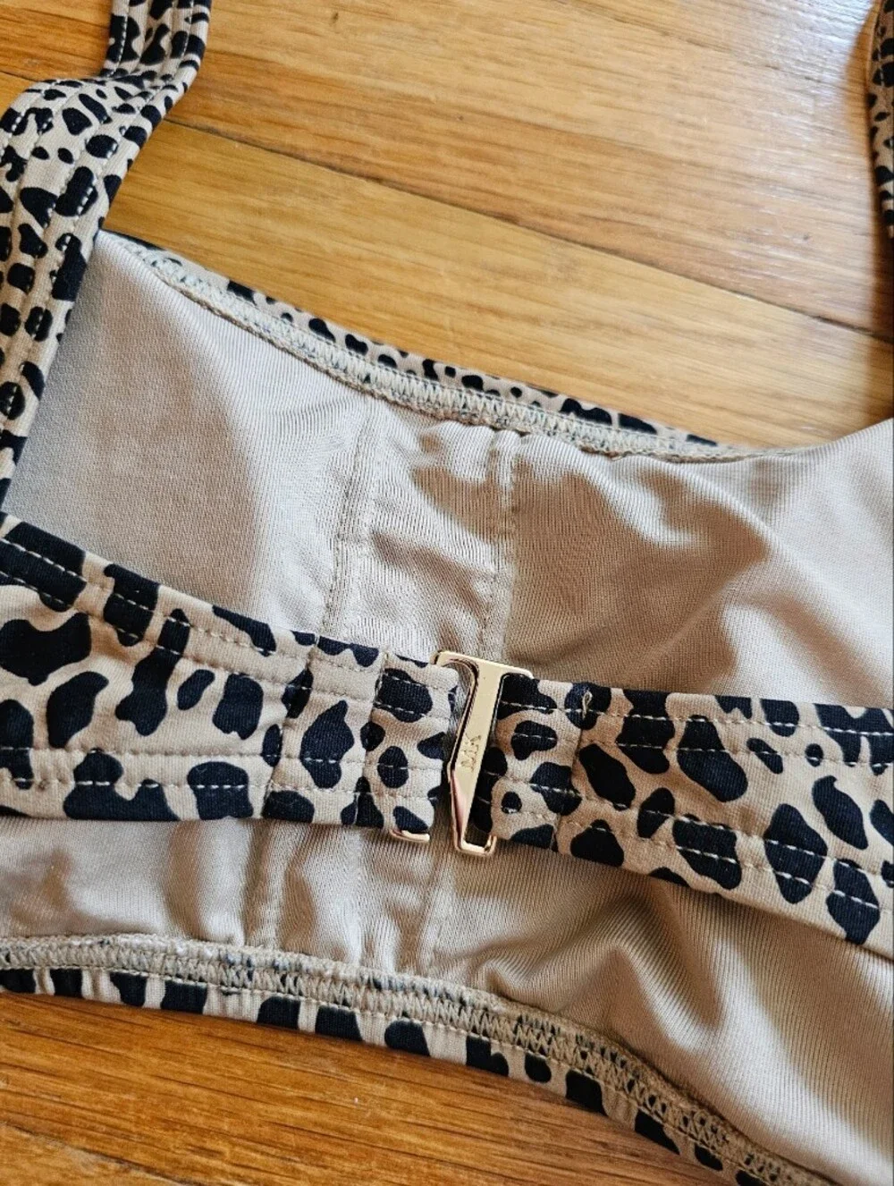 NWT Michael Kors Leopard Print Bikini Set