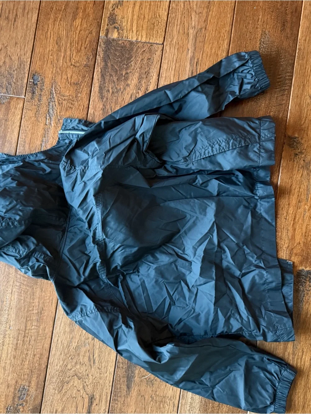 Columbia Kids Black Hooded Raincoat