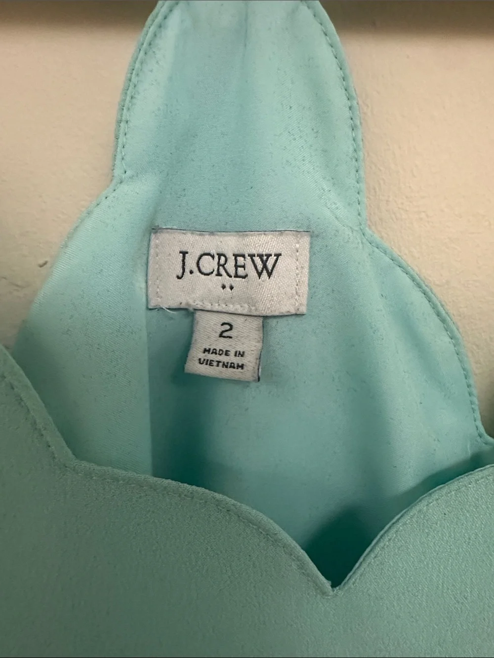 J. Crew neckline adjustable