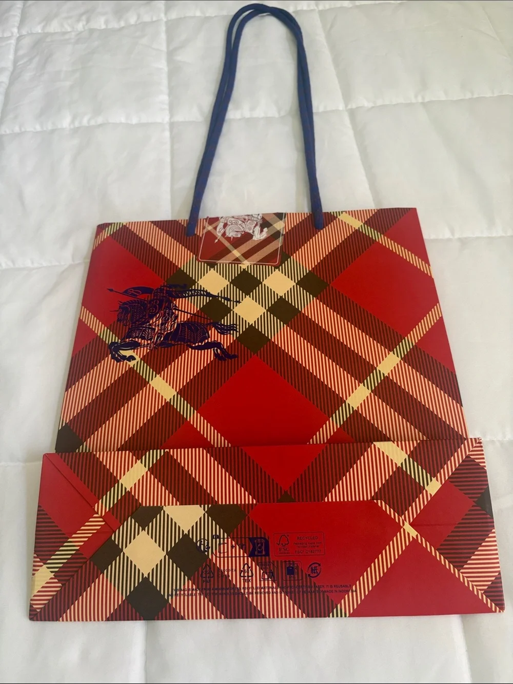 Burberry tote bold