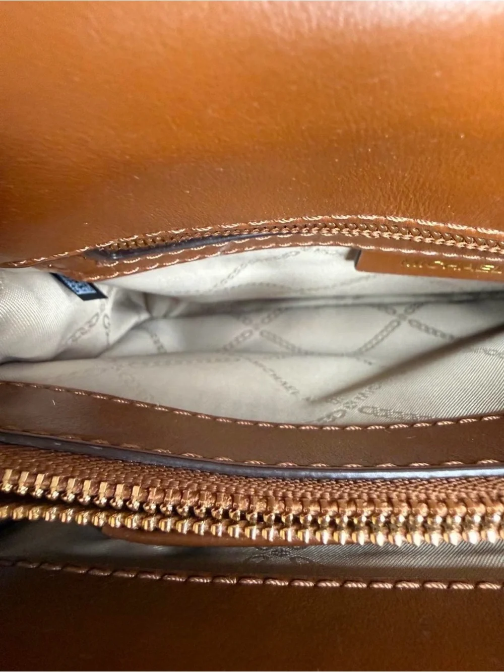 Michael Kors Whitney Large Raffia Crocodile Leather Convertible Shoulder Bag