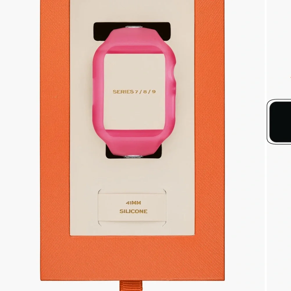 🩷Tory Burch Silicone Pink Watch Band for Series 7/8/9🌸