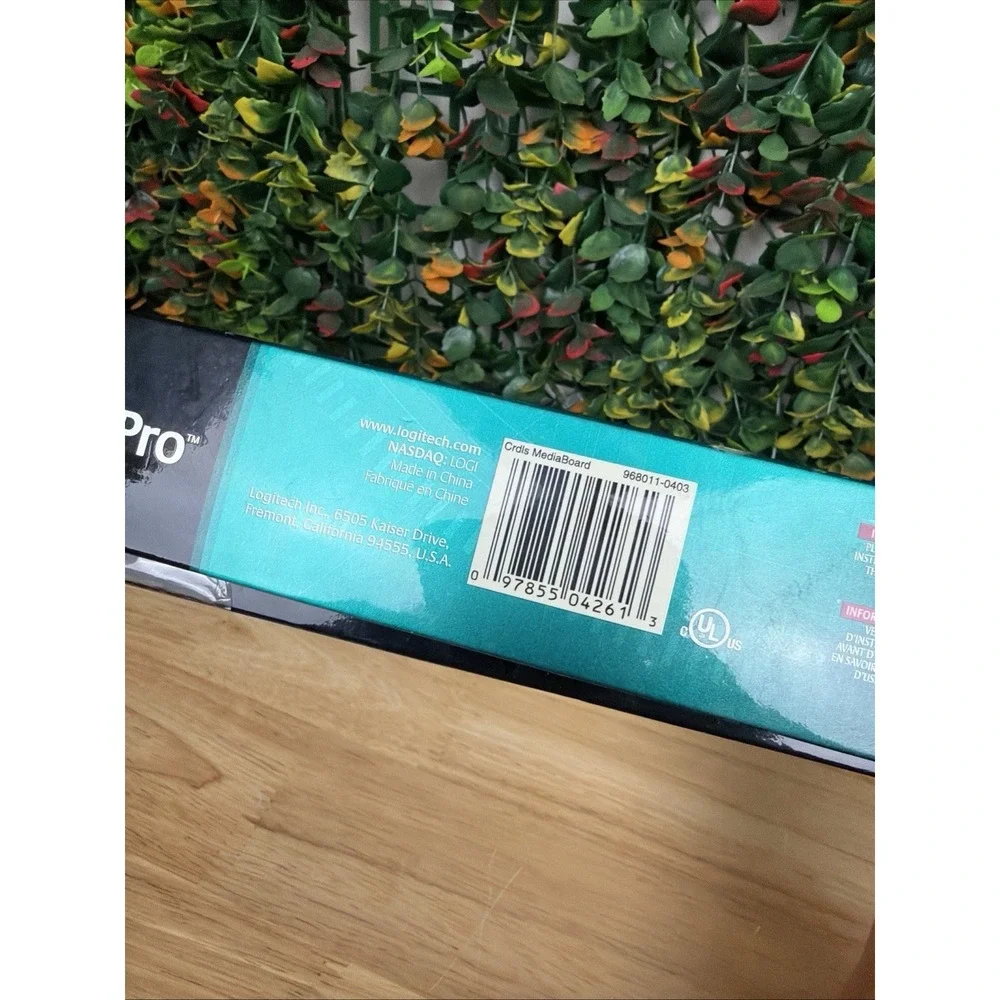 Logitech opened box