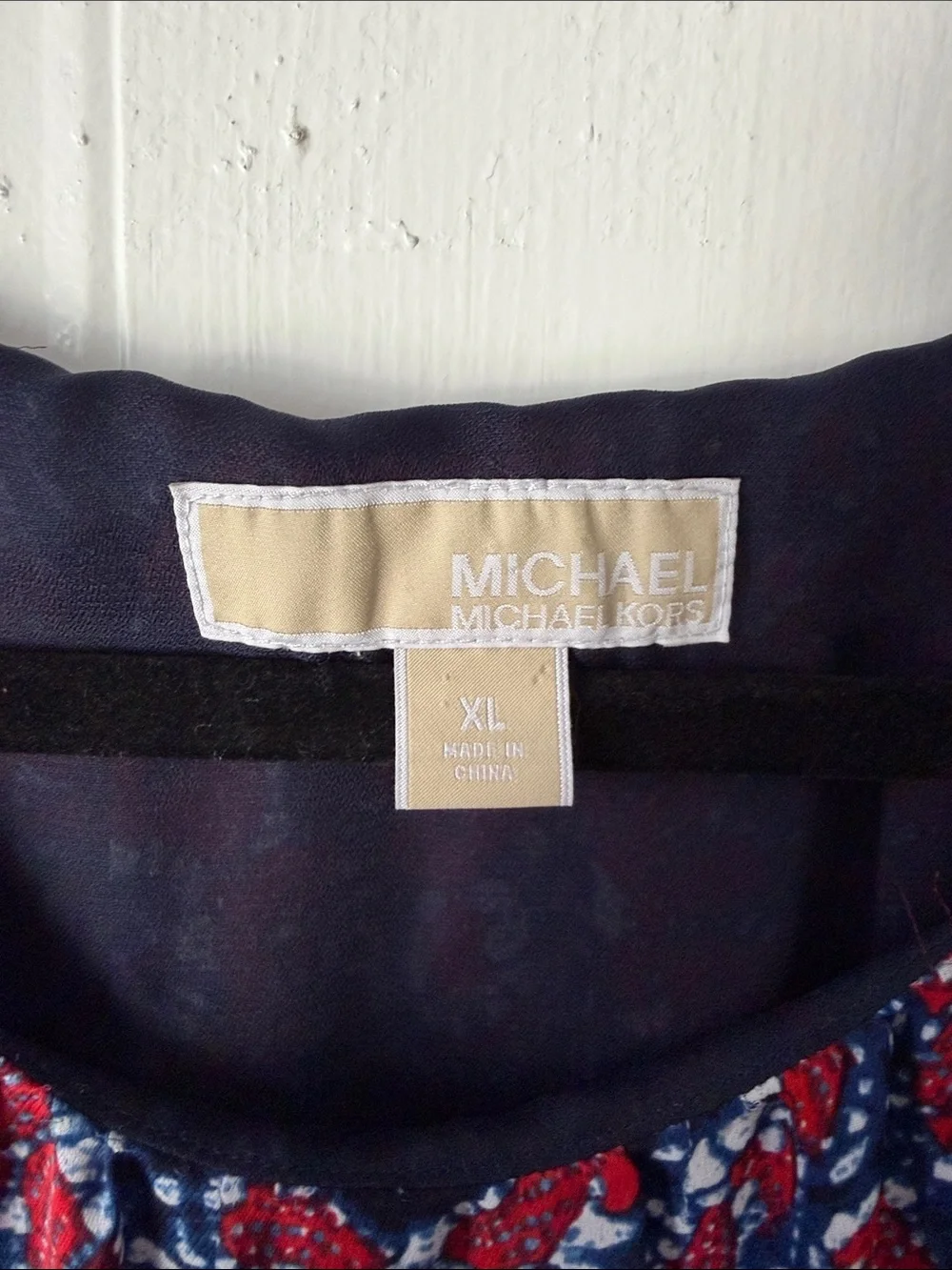 Michael Kors sleeves gathered
