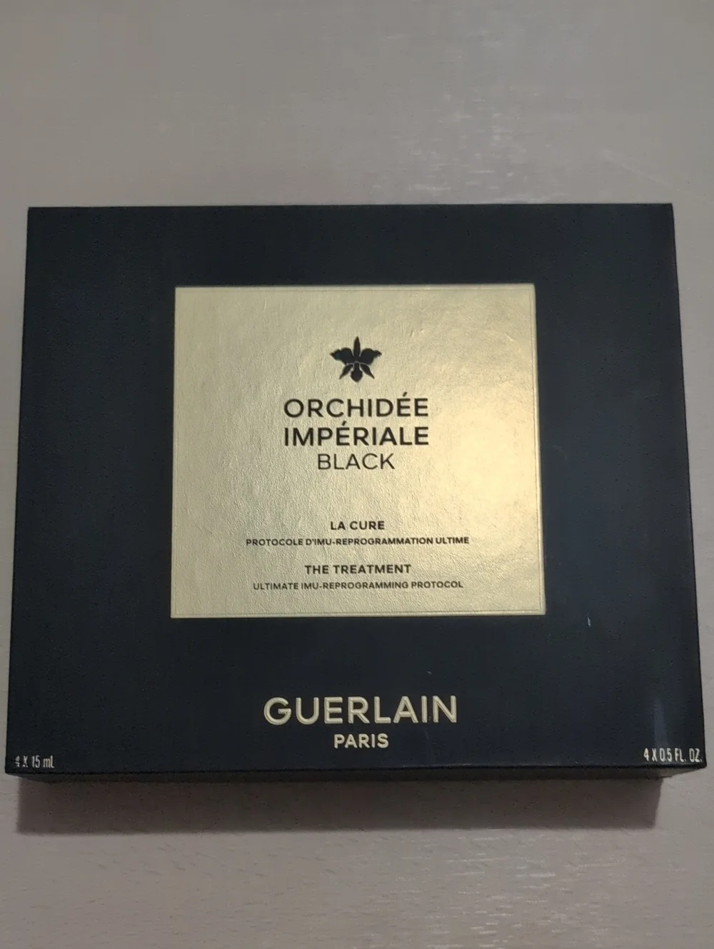 GUERLAIN Orchidee Imperiale Black Skincare Box - Black & Gold