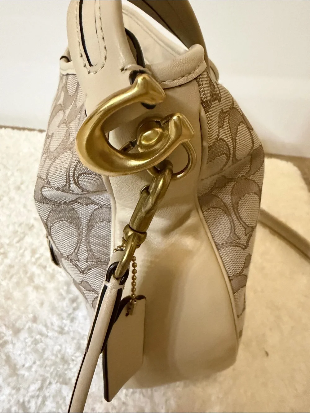 Coach hobo signature