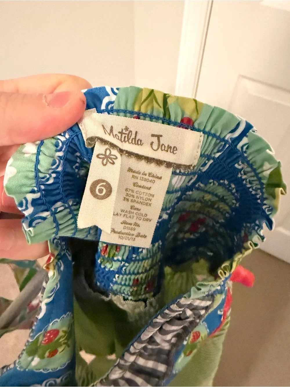 Matilda Jane color blue green