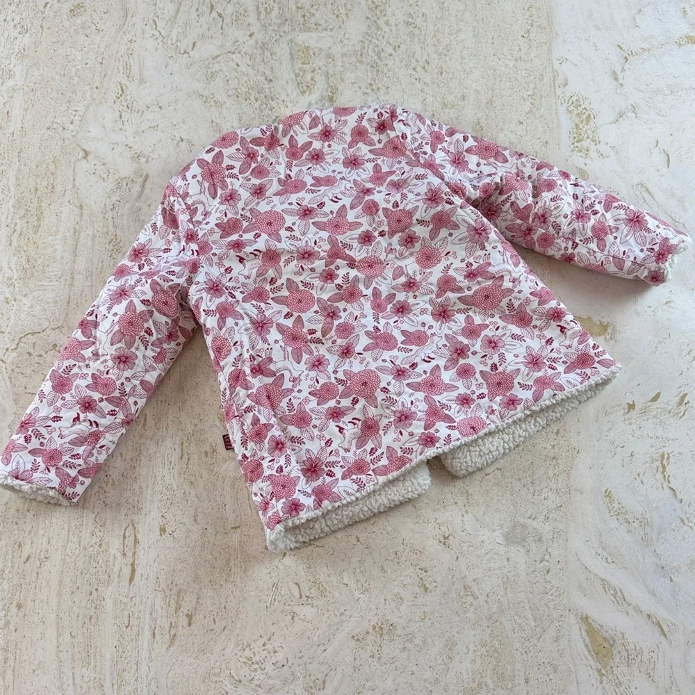 Sergent Major Toddler Girl Reversible Jacket – Size 3 Years / 98 cm French