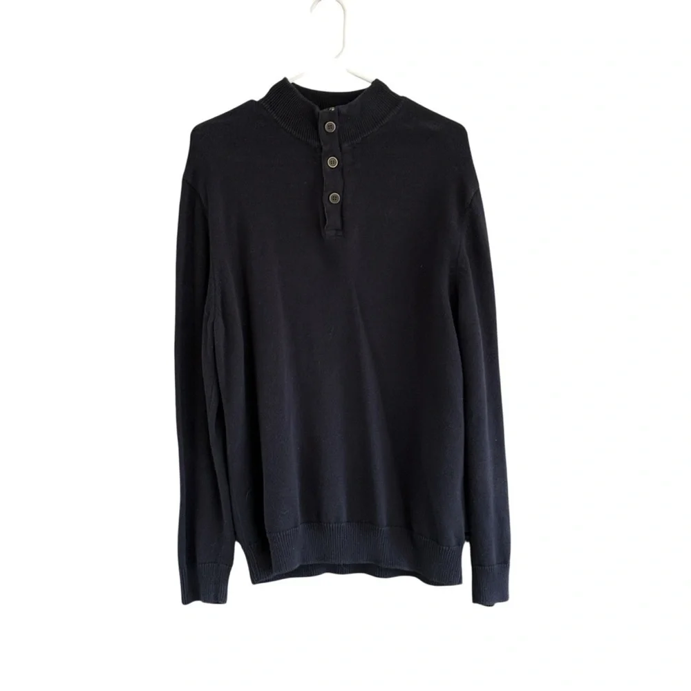 Refectory cotton navy size