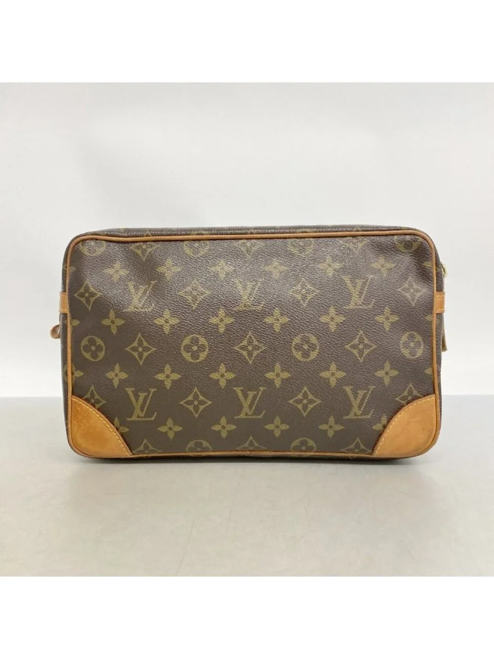 Louis Vuitton Clutch Monogram Compiegne 28 Brown