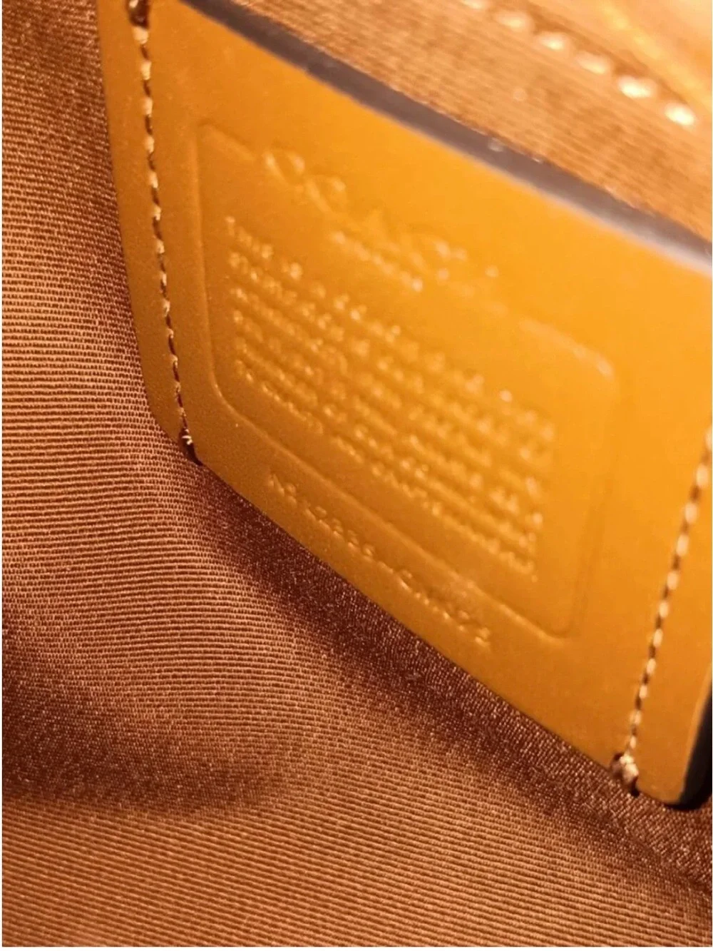 Coach classic shoulder